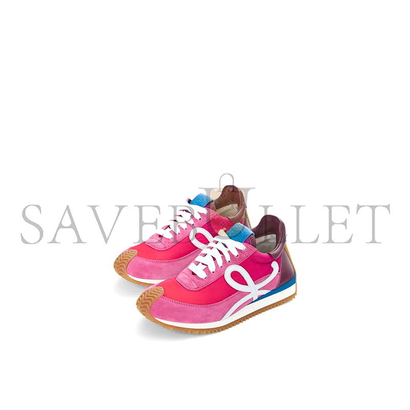 L0ew* flow runner 2.0 in nylon and suede llsr282x13-4864